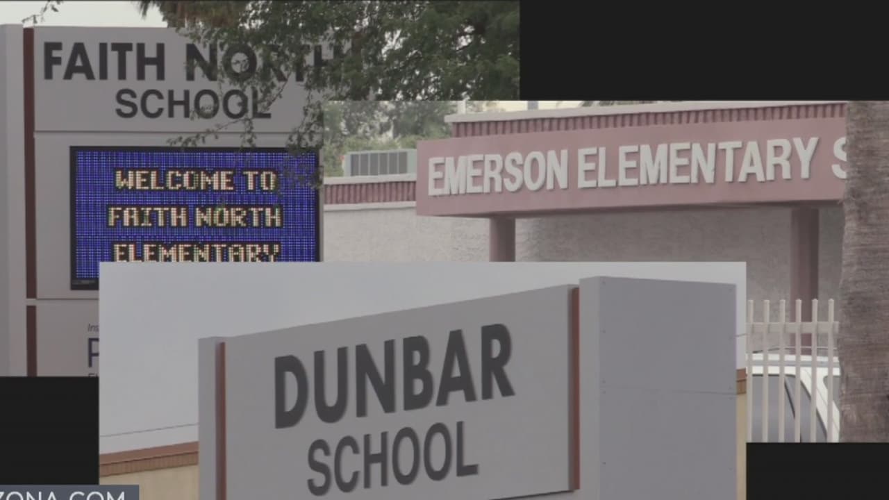 Tres escuelas de Phoenix enfrentan la posibilidad de ser cerradas