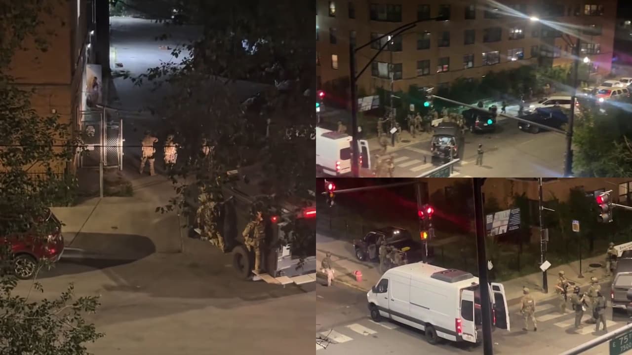 Arrestan a presuntos miembros del Tren de Aragua en Chicago durante operativo federal.