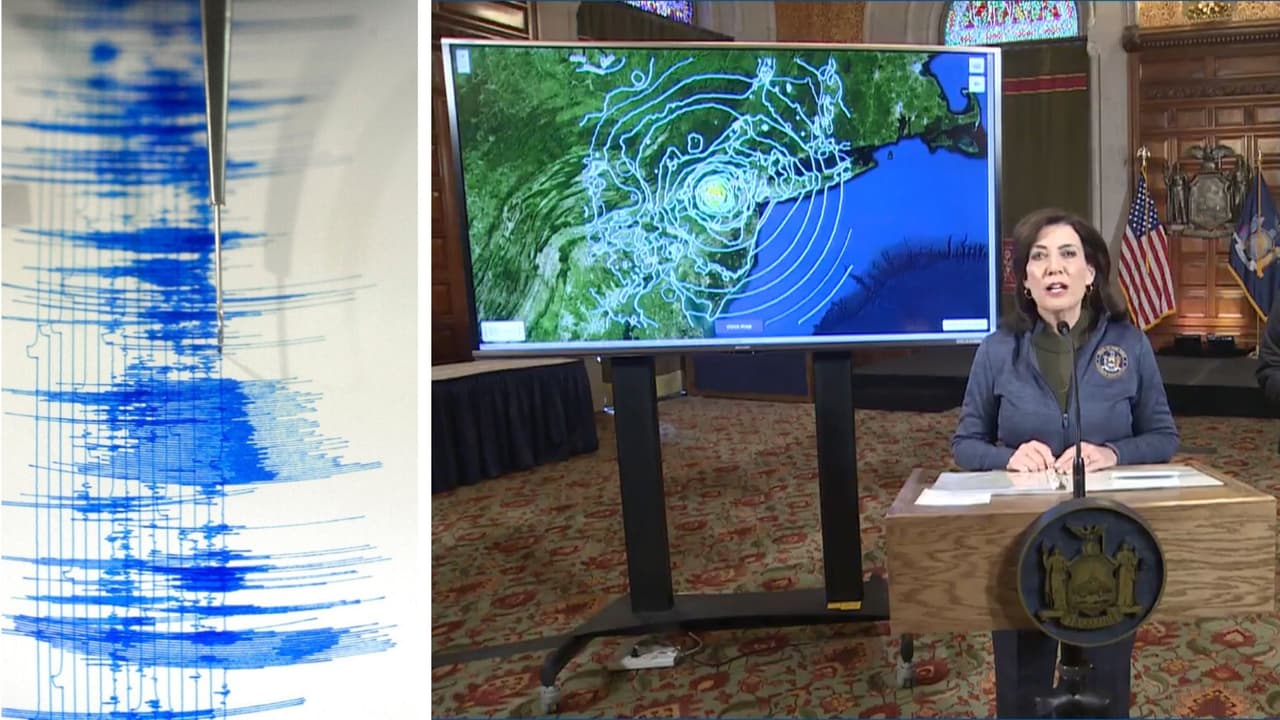 Autoridades descartan daños mayores por temblor en Nueva York; pero llaman a estar alerta por daños en edificios