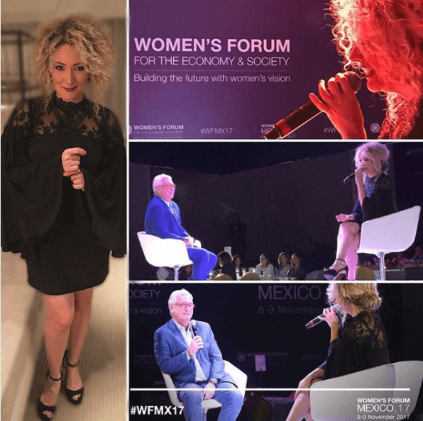 "A la búsqueda de sueños y propósitos. Al deber y la misión que vinimos a ejercer en este mundo como seres humanos conscientes; lo que, también, desemboca en profesionales útiles, realizadas y exitosas", compartió Erika en su cuenta de Instagram.