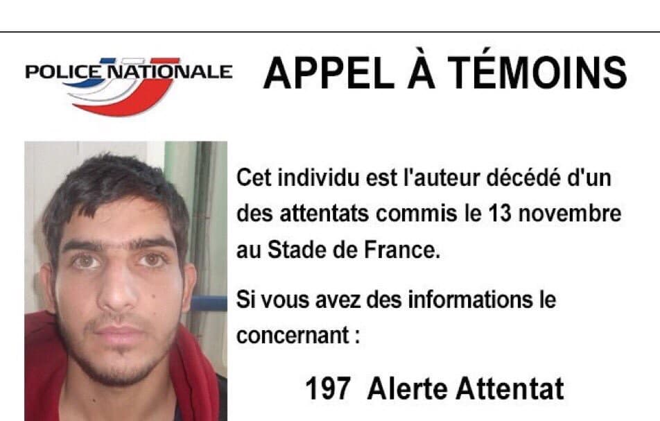 Autoridades señalan a este hombre como autor de un atentado en París.