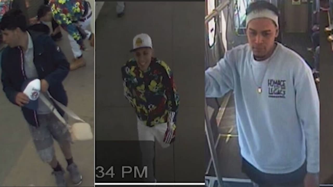 Policía revela imágenes de sospechosos en presunto robo de la línea roja de la CTA