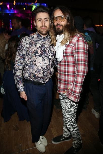 Jared Leto con el rockero Davey Havok. Mira aquí los videos más chismosos.