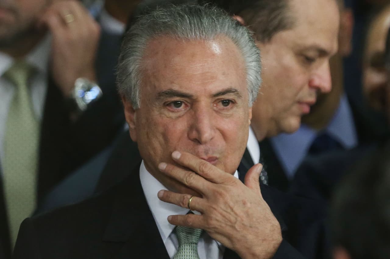 Tribunal Supremo de Brasil investigará al presidente Michel Temer por obstrucción a la justicia