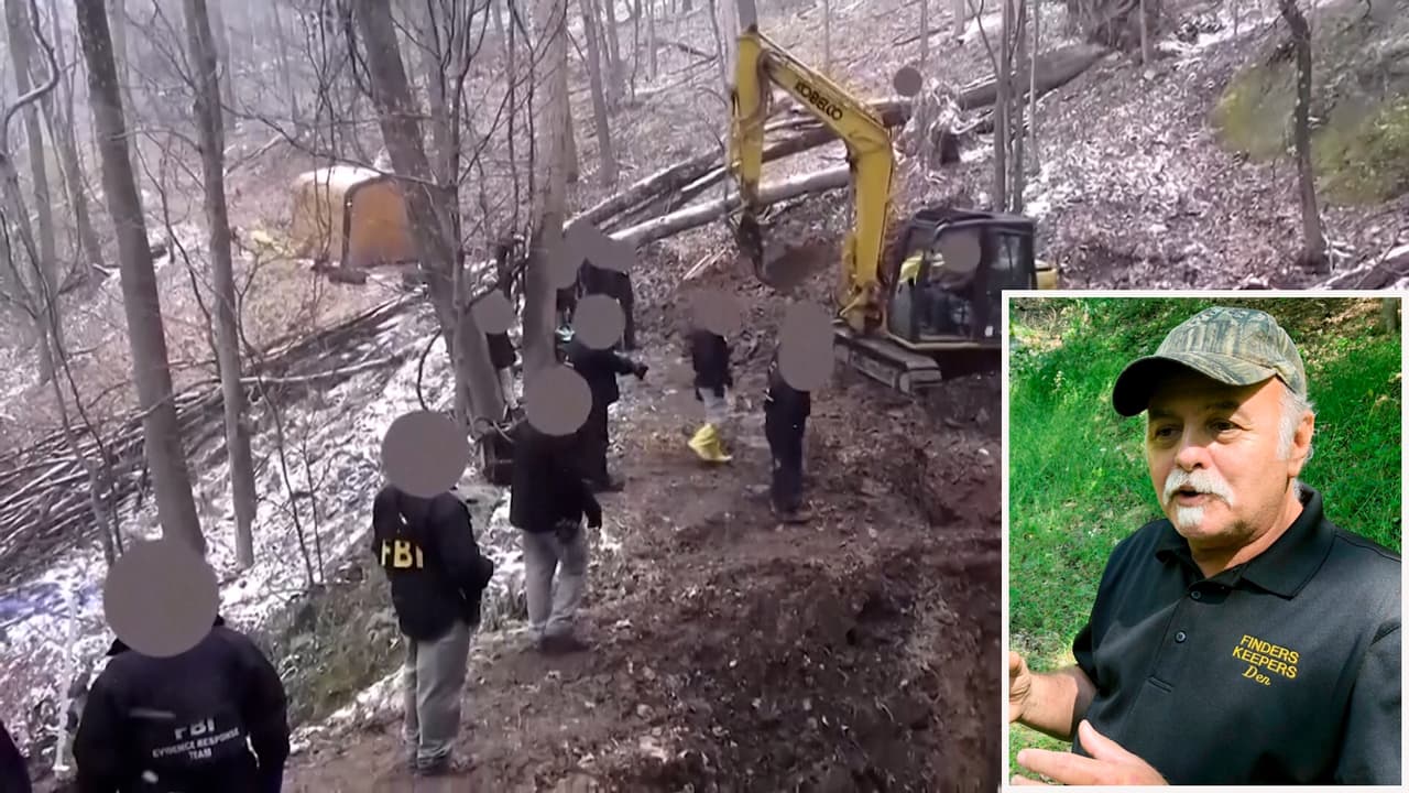 Misteriosa excavación del FBI en busca de un tesoro de 1863 desata una batalla legal en Pensilvania