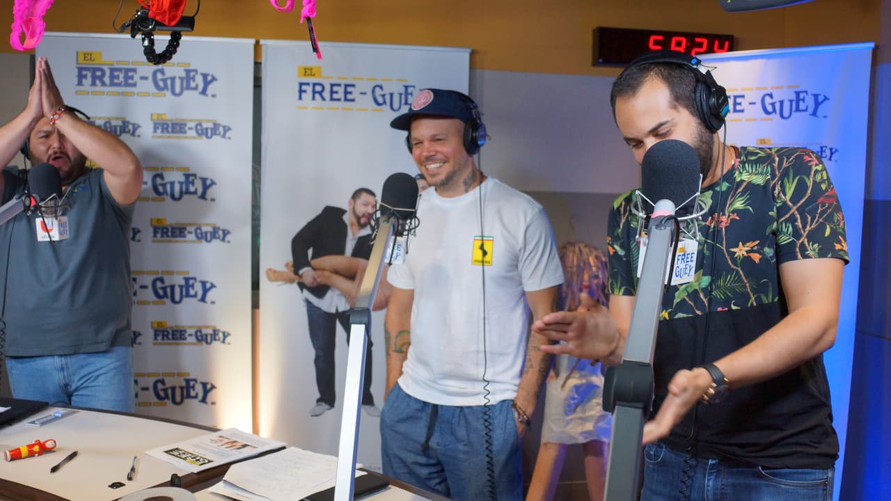 Residente se la pasó a todo dar con El Tambochi y El Compa Ivan.