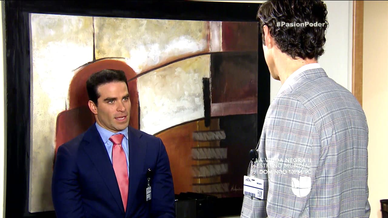 En Pasión y Poder, Erick no descansará hasta alejar por completo a Miguel de Consuelo, así que no se tocó el corazón y le advirtió que será capaz de asesinarlo.