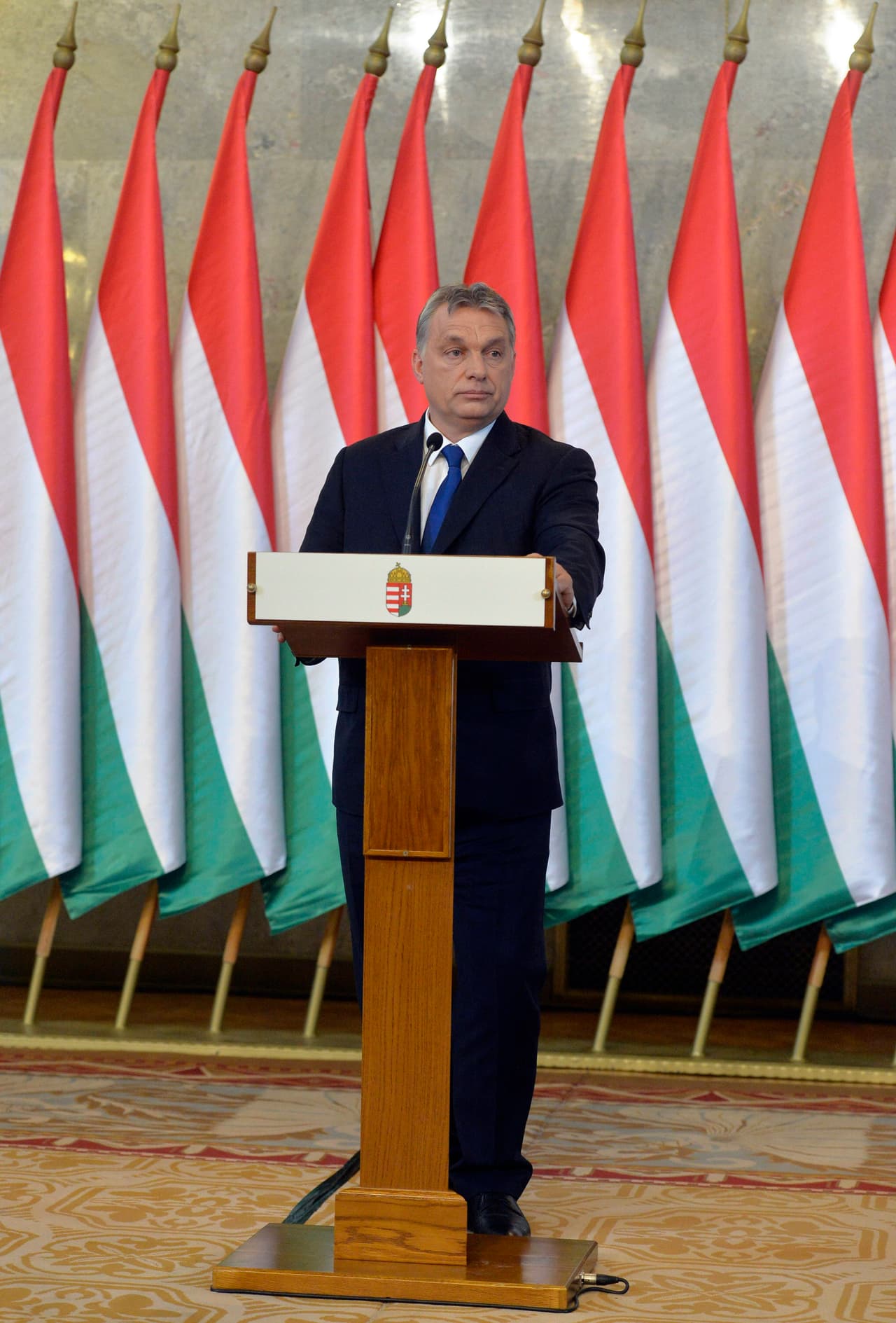 El primer ministro húngaro Viktor Orban. (Szilard Koszticsak/ MTI vía AP)