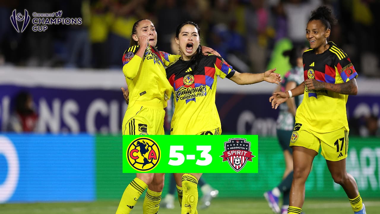 ¡América Femenil, campeón de Concacaf!
