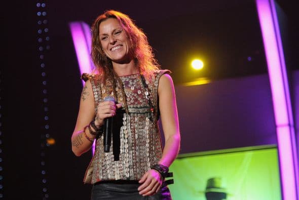 La Mari de Chambao nos deleitó con su voz.