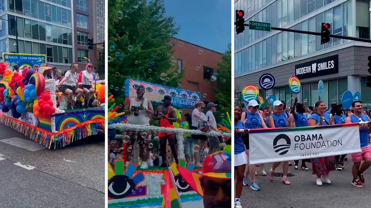 La marcha comenzó a las 11:00 a.m. desde Grace Street y Broadway, con la participación de más de 150 grupos que recorrieron 20 cuadras hasta llegar a Diversey y Cannon Drive, en Lincoln Park.