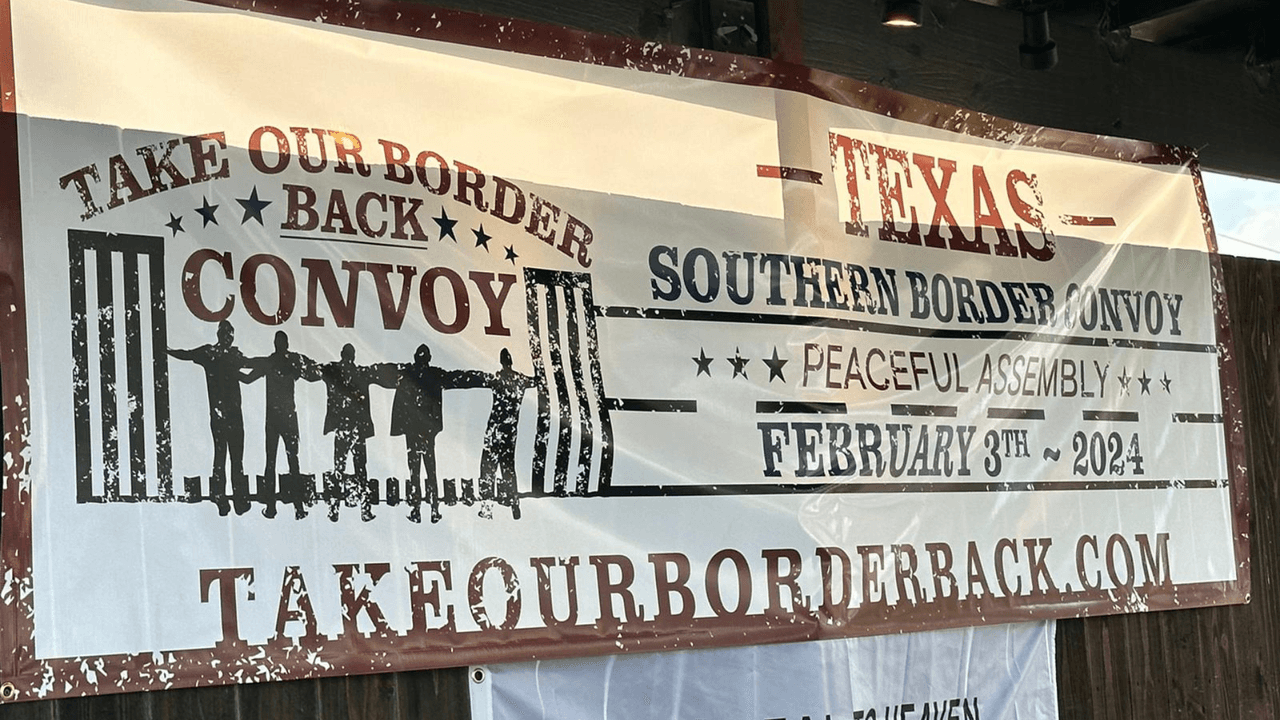 El convoy llegaría el 3 de febrero a la ciudad de Eagle Pass.