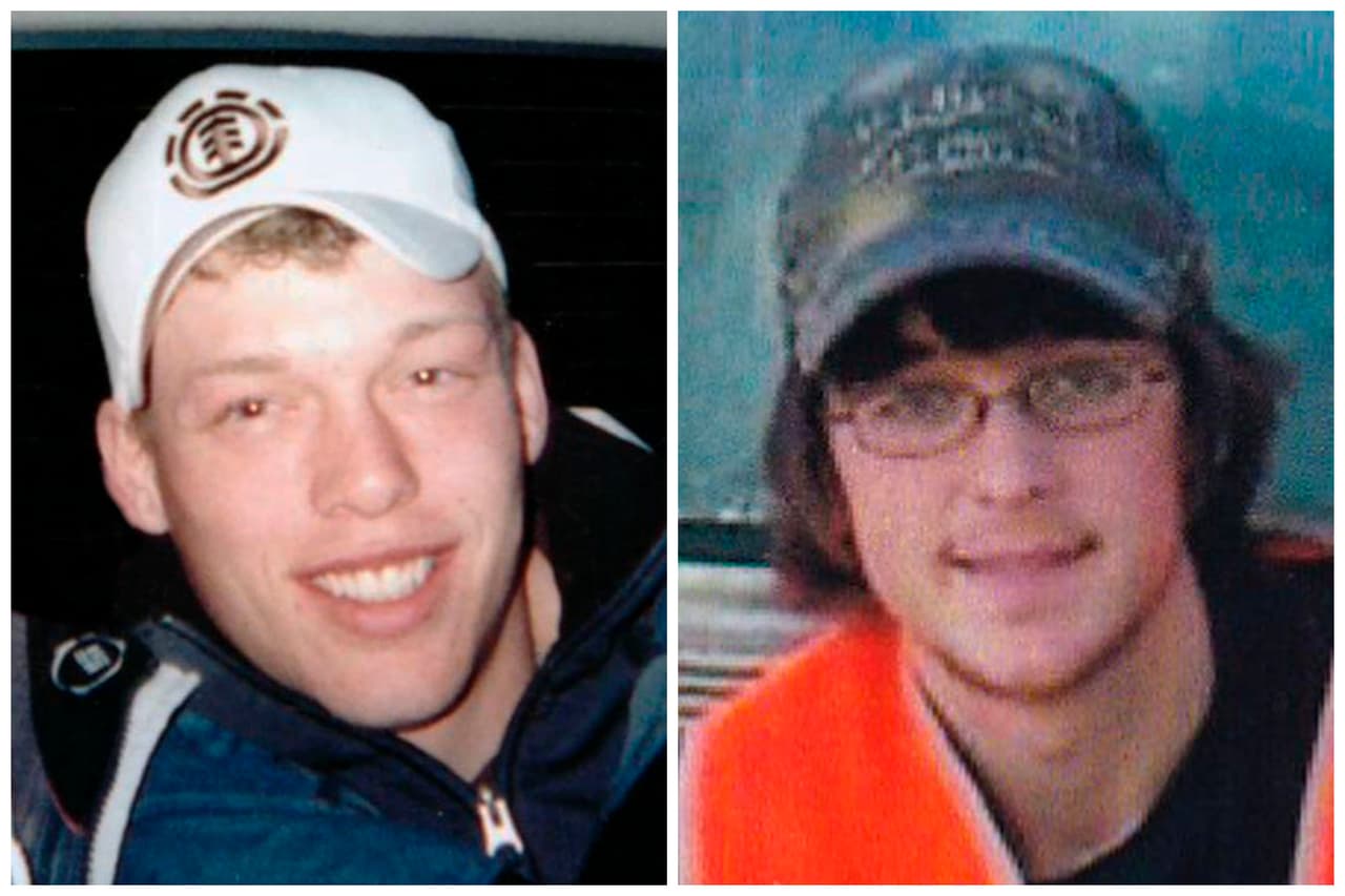 Andy Sandness, a la izquierda, y Calen 'Rudy' Ross, a la derecha, antes de sus lesiones, en el año 2006. Vivían vias similares a cientos de millas de distancia. Lilly Ross y Andy Sandness dicen que son como una familia ahora. Planean forjar una relación más estrecha y Sandness dijo que aportará dinero a un fondo para la educación de Leonard.