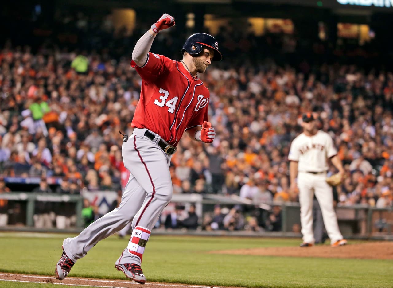 En 2014, Harper y Strickland se vieron las caras en la Serie Divisional.