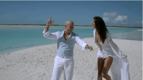 Hasta en la playa tiene sabor.