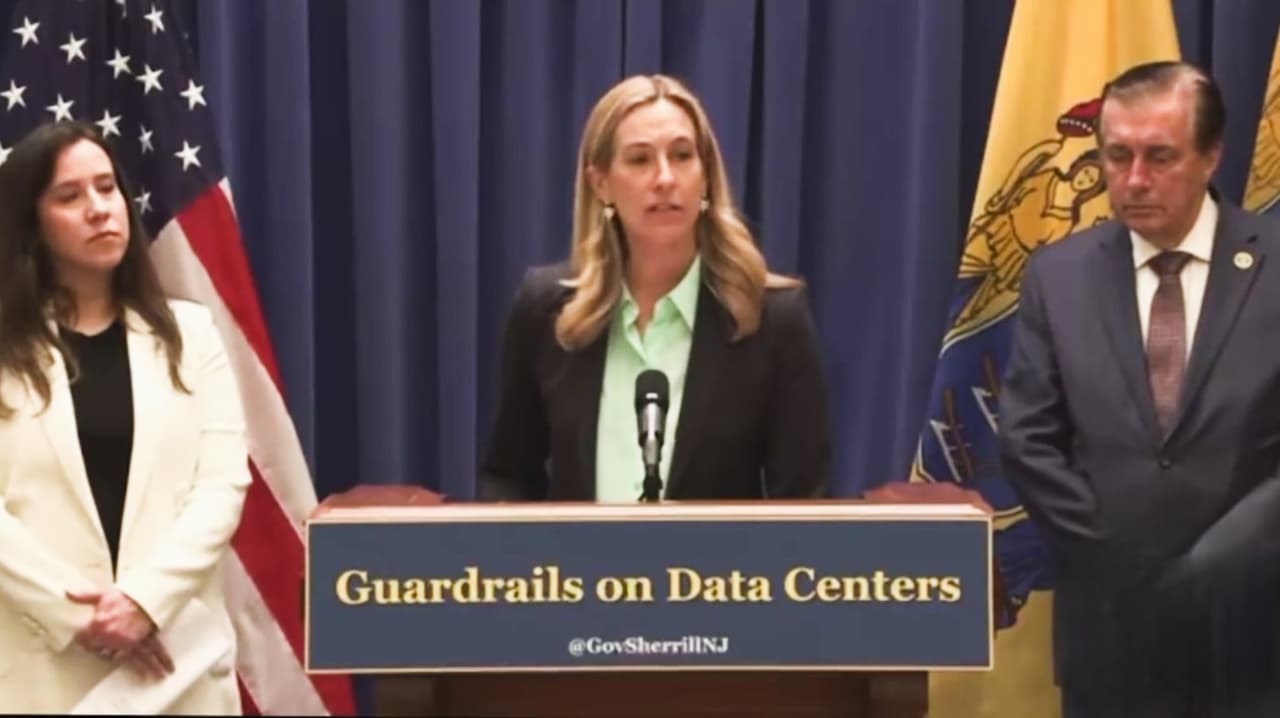 Mikie Sherrill presenta plan para convertir Nueva Jersey en líder de centros de datos
