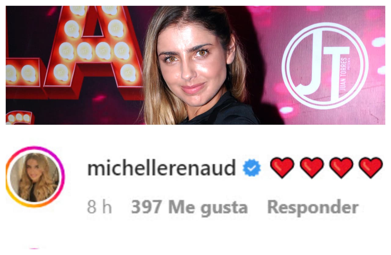 La protagonista de
<b> La Herencia</b>, Michelle Renaud, dejó estos emoticonos de corazón al conocer el estado de salud de Eugenio Derbez.