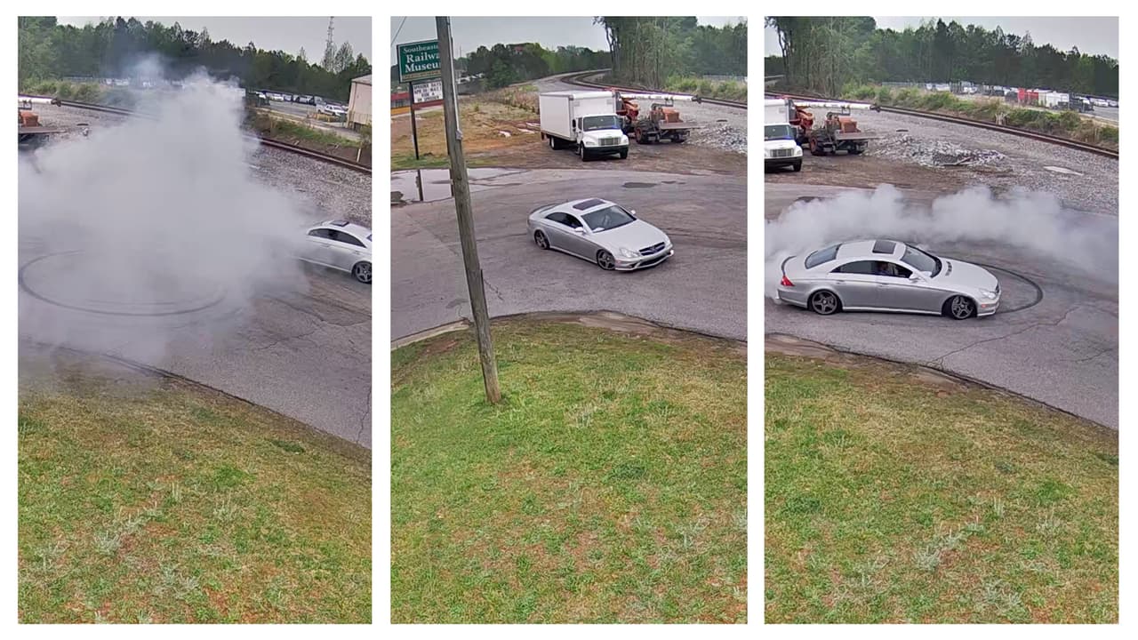 Un hombre es arrestado por ‘probar’ un Mercedes Benz haciendo piruetas sobre Buford Highway