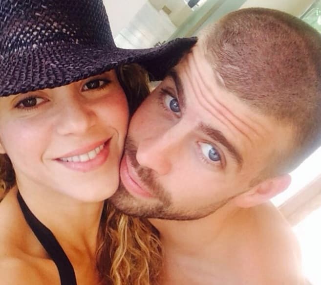 Momentos tiernos de Shakira y Piqué en familia