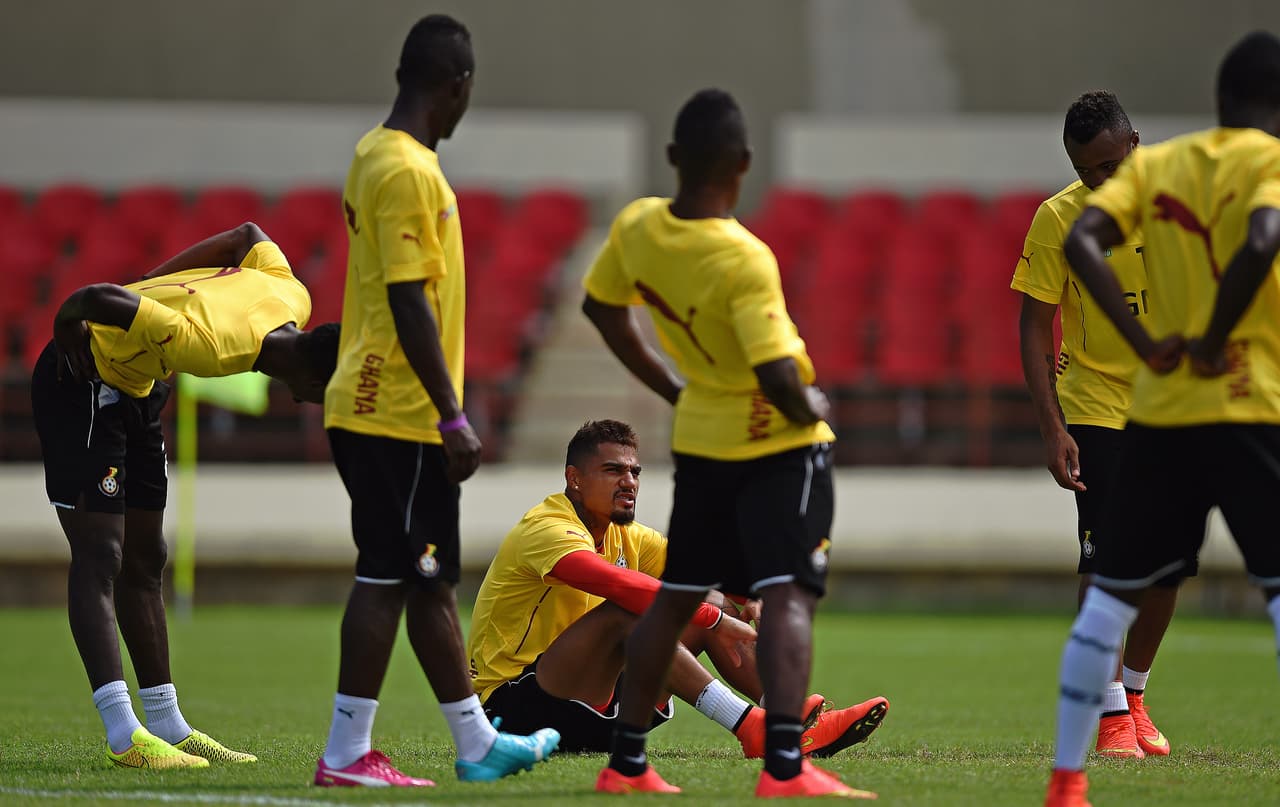 <b>Kevin Prince Boateng y Sulley Muntari</b>: los dos jugadores talentosos de Ghana fueron retirados de su selección durante el Mundial de Brasil 2014. 
<br>