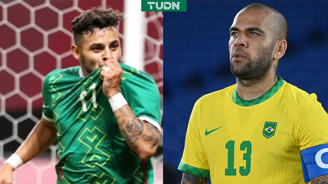 ¡Confirmadas! Alineaciones del Tri Olímpico y Brasil en Semifinales