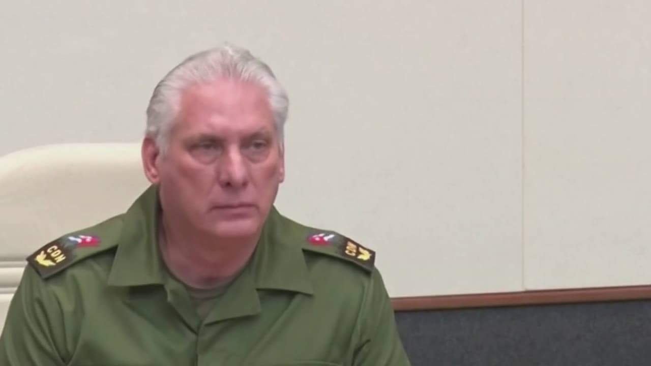 Díaz-Canel responde a reportes sobre drones y ratifica la postura de defensa de Cuba