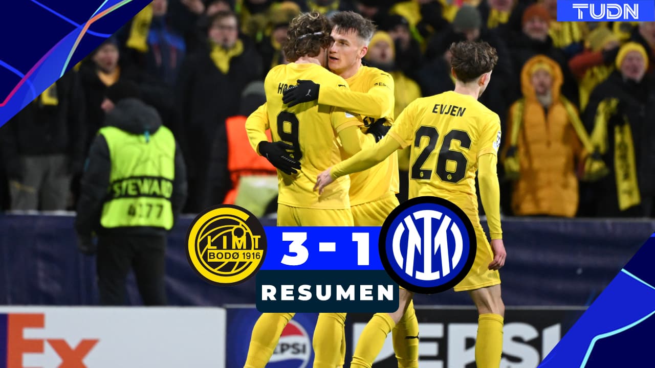 Resumen | Bodo vs. Inter: Los noruegos dan la sorpresa a los Nerazzurri