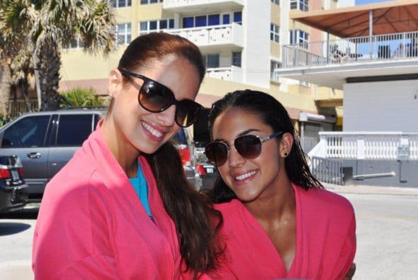 Las chicas de Nuestra Belleza Latina se escaparon a la playa y deleitaron a los caballeros con sus espectaculares curvas latinas.