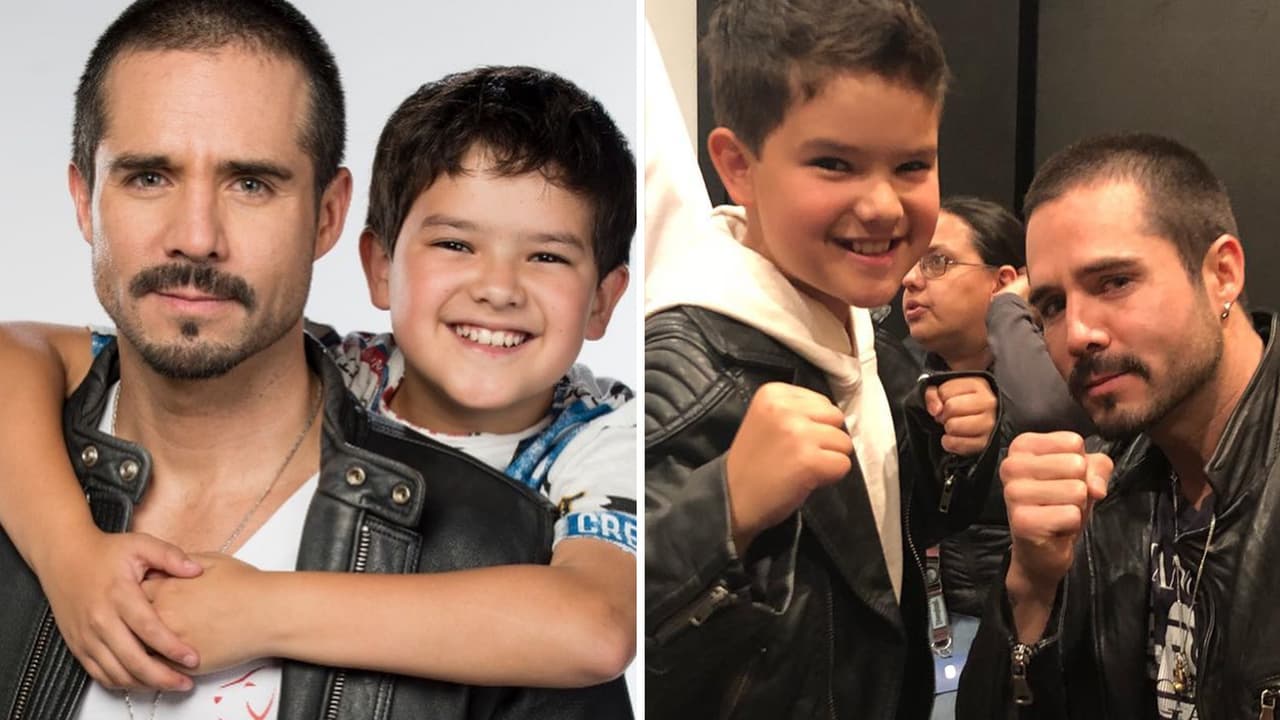 El hijo de José Ron en 'Ringo' ya tiene 16 años y se está convirtiendo en un galán de telenovelas