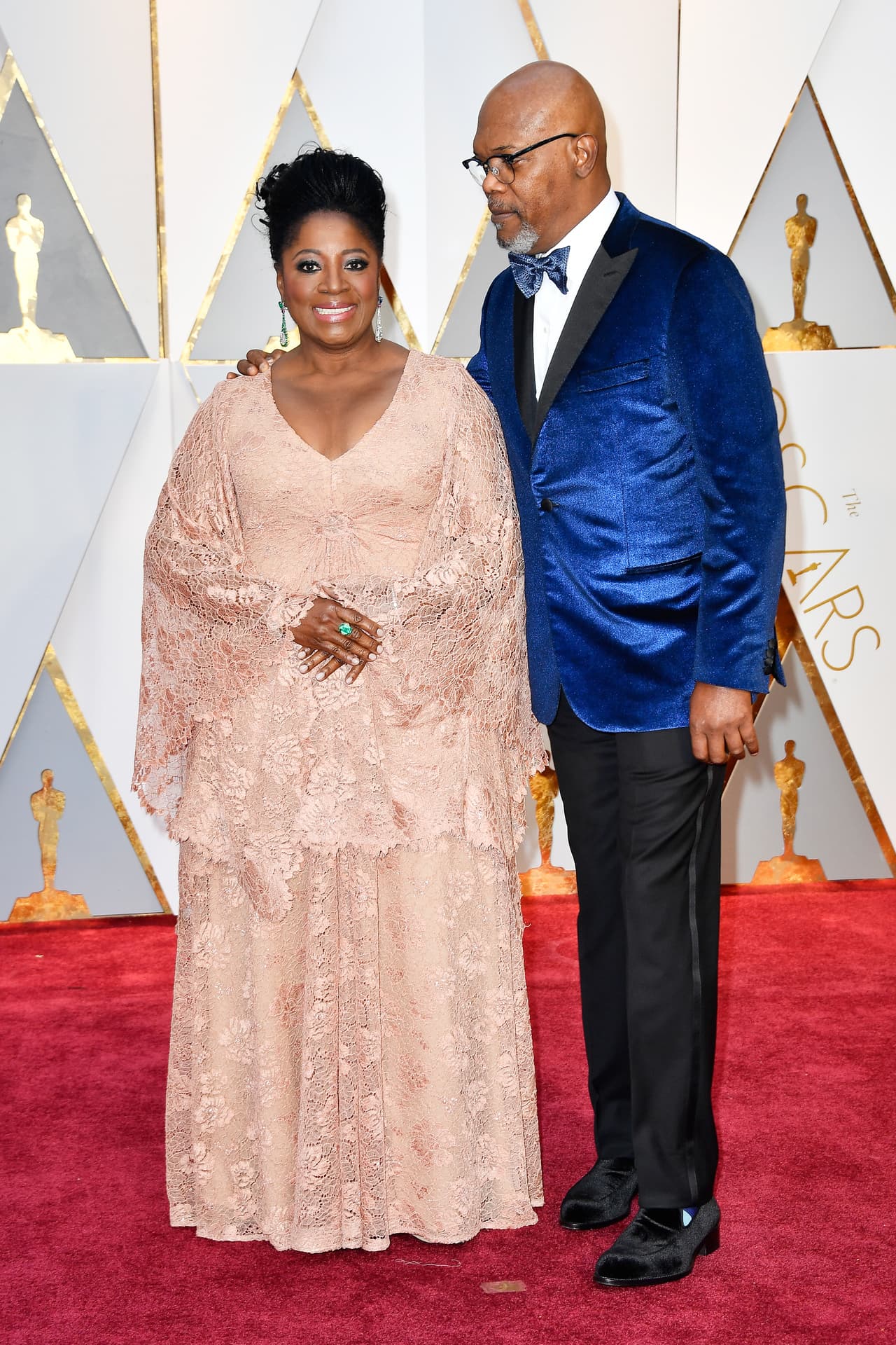 Samuel L. Jackson y LaTanya Richardson contrajeron matrimonio en 1980.