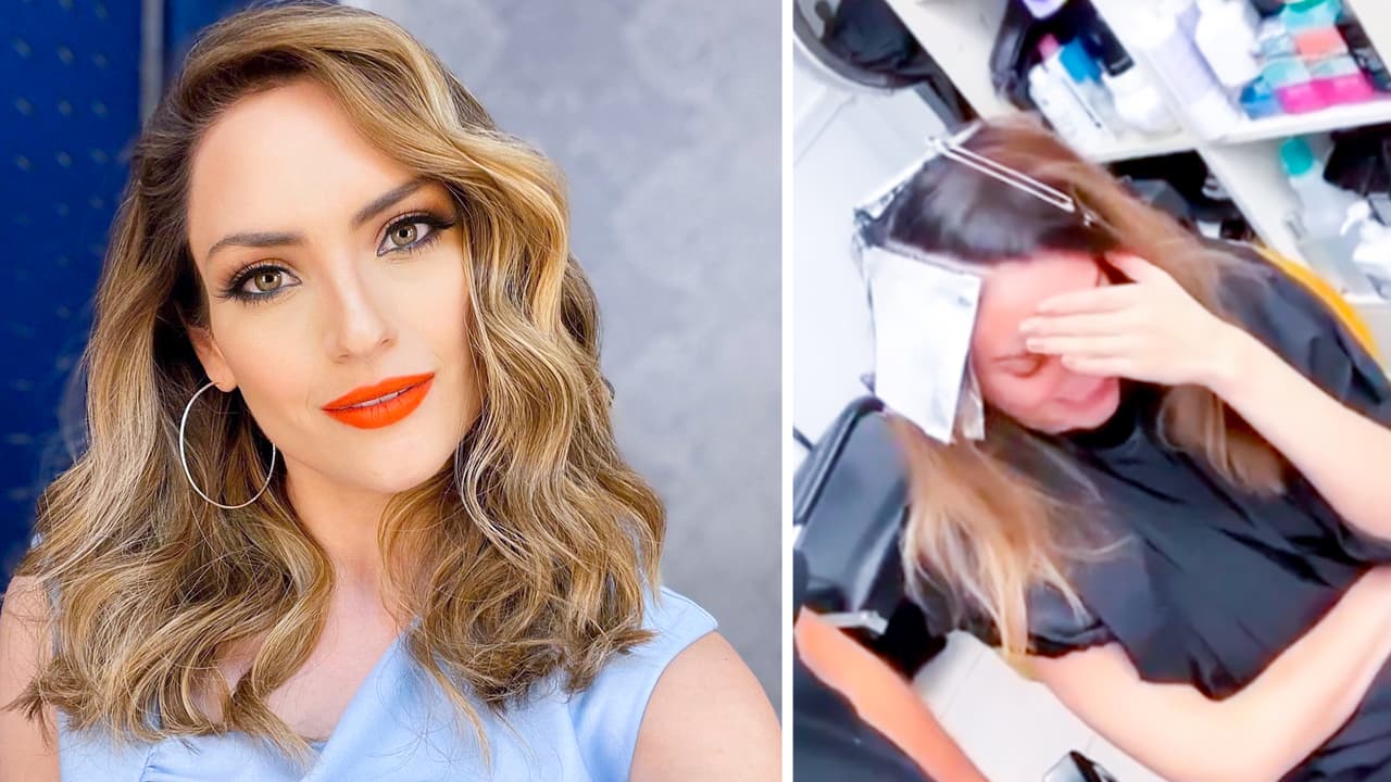 “Estás destruyendo mi imagen”: Michelle Galván no se dejó grabar sin maquillaje tras su cambio de look