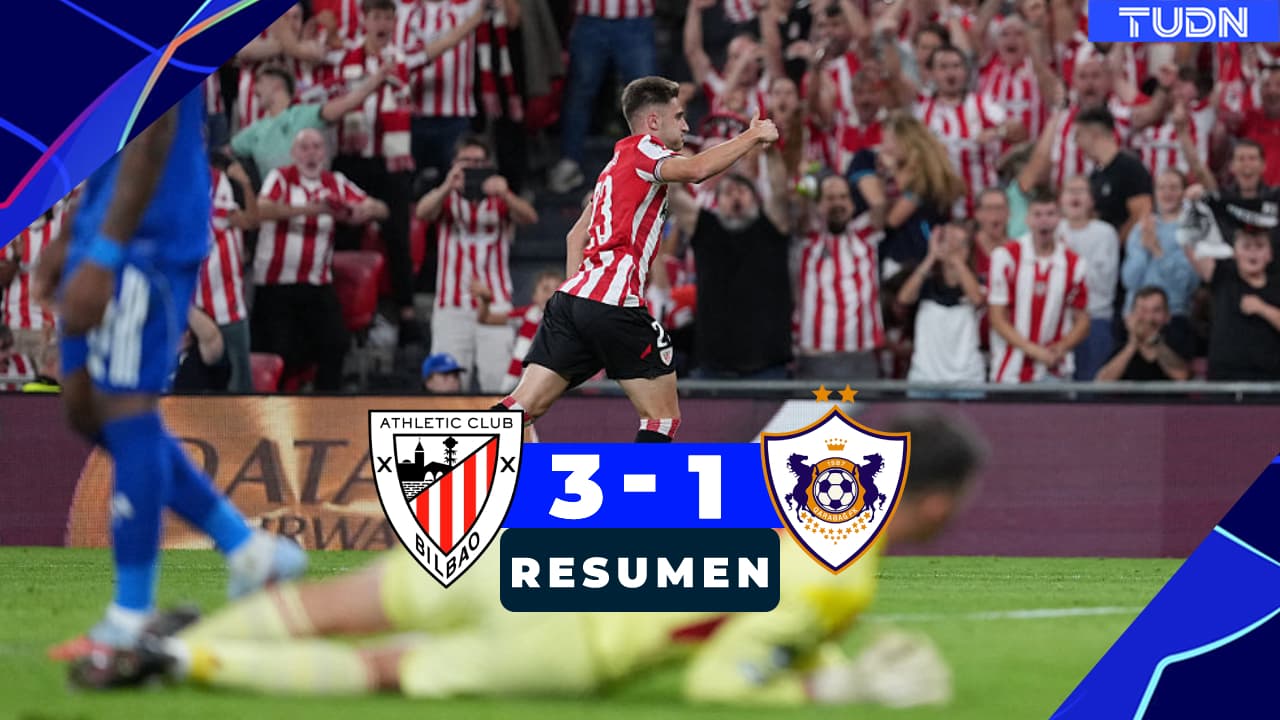 Resumen | Voltereta del Athletic Club vs. Qarabag a base de golazos