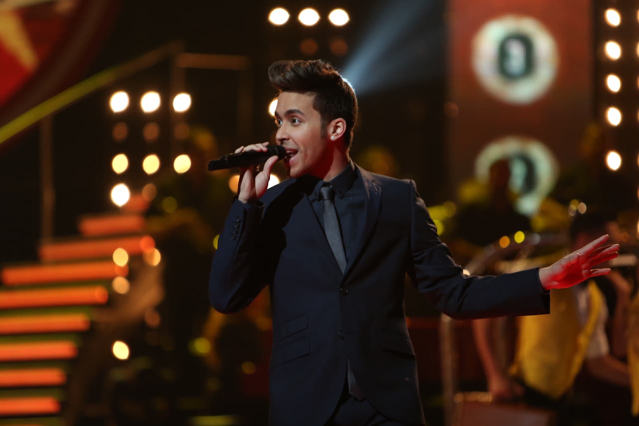 Prince Royce puso al público a bailar con "Darte un beso".