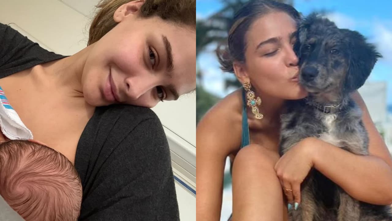 Migbelis Castellanos regresa a casa con su bebé y revela inesperada reacción de su perro