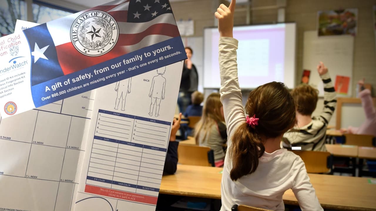 Mamás entregan cabello y huellas de sus hijos a escuelas de Texas para identificarlos en caso de emergencia