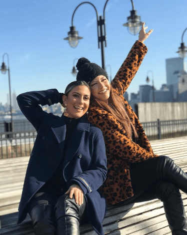 Jessi Rodríguez y Ana Patricia divirtiéndose como niñas a su paso por Nueva York.
<br>