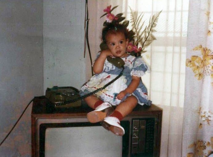 Desde muy pequeña, a Caro le encantaba imitar a las presentadoras de la tele y jugaba a ser una de ellas.