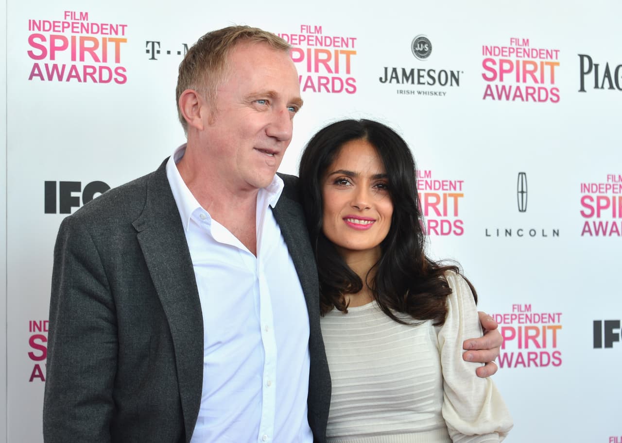 Salma Hayek: 'François tuvo que pedirme matrimonio tres veces'