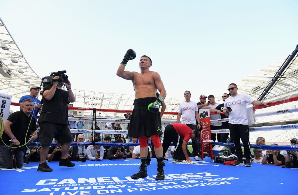 Y en las últimas semanas el nivel de confrontación entre los dos peleadores quienes estarán disputando los cinturones de Golovkin en el peso medio IBO, WBA y WBC ha aumentado todavía más.