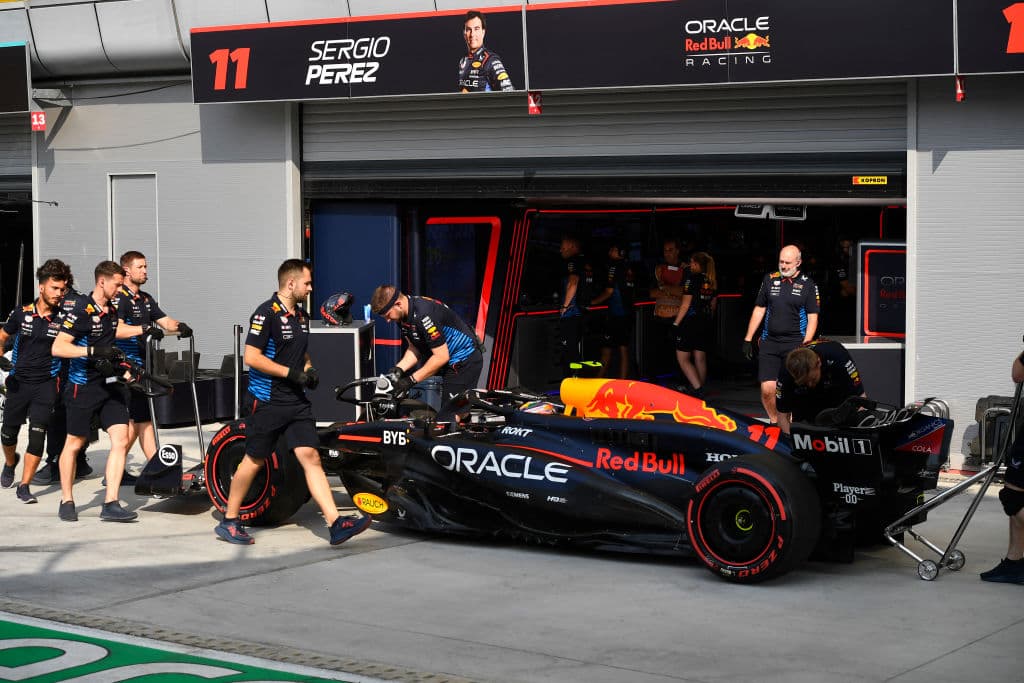 Checo Pérez saldrá octavo en el GP de Italia en un mal día para Red Bull 