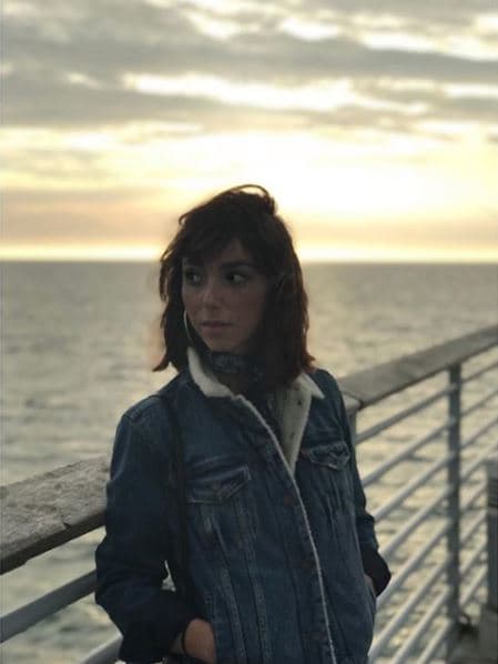 Natalia Téllez viajó a Los Ángeles para pasar los últimos instantes de 2017 en las playas de esa ciudad.