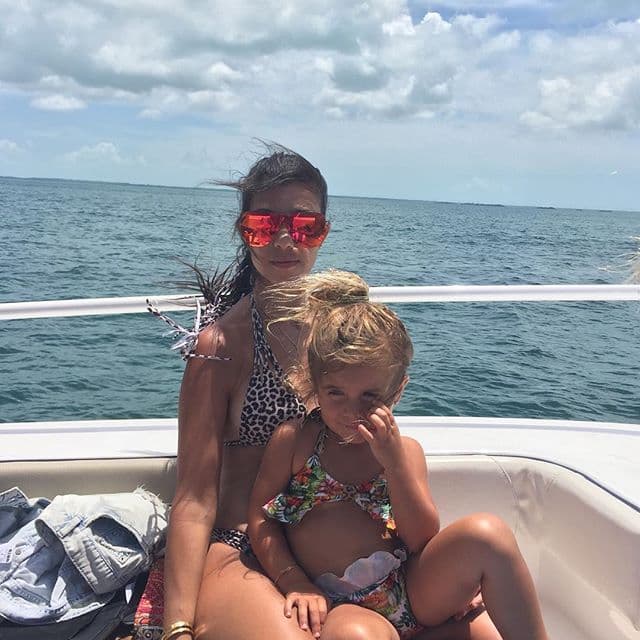 Kourt y sus bikinis más sensuales.