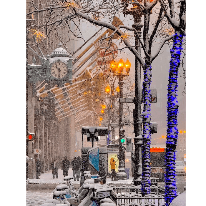 El centro de Chicago.