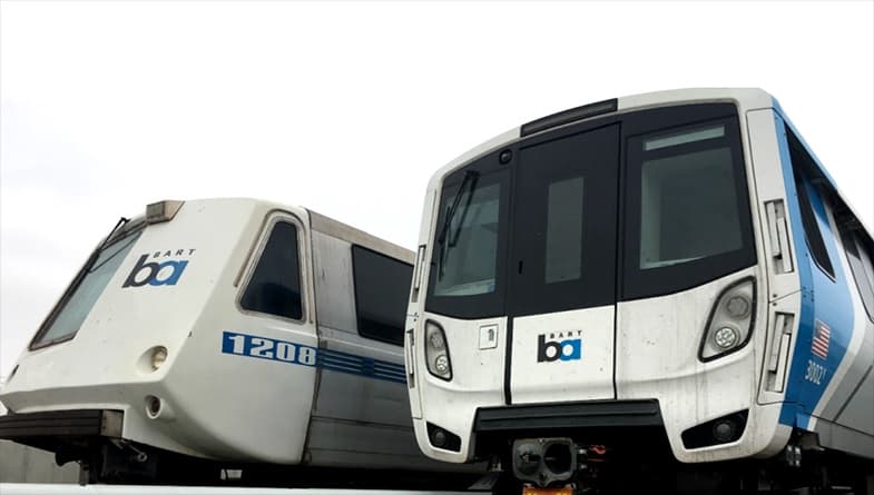 De vagón del BART a ‘taco truck’: estas son las opciones para la vieja flota de trenes