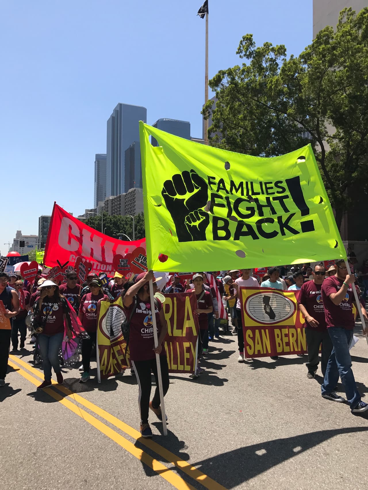 La lucha por la unificación familiar.