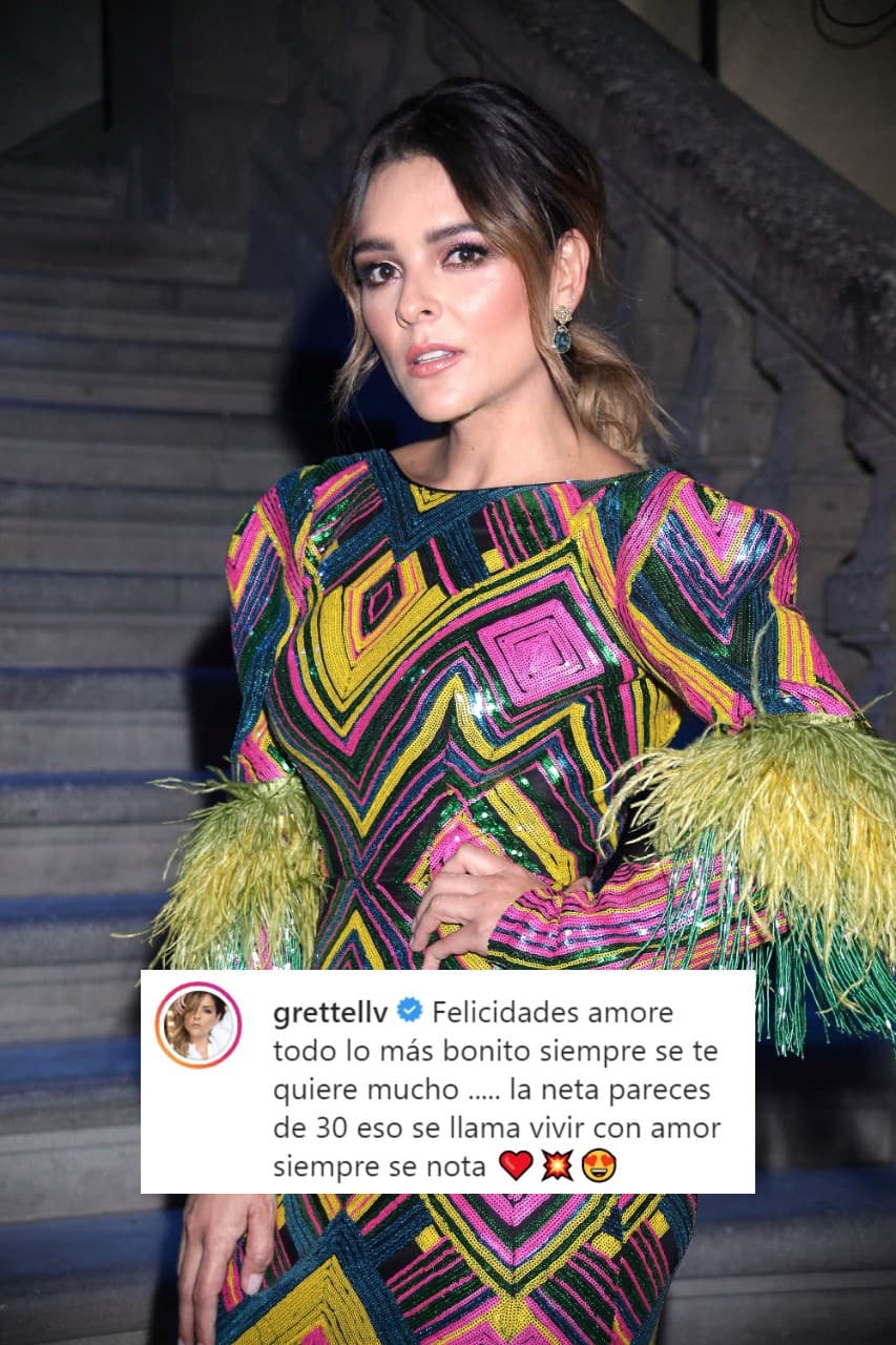 <b>Grettell Valdez</b> resaltó que Julián luce mucho más joven de lo que marca su edad.