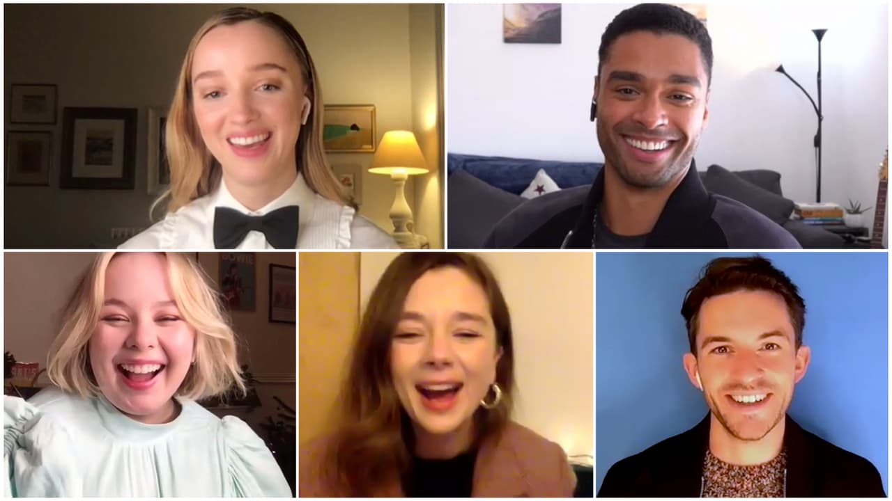 El elenco de 'Bridgerton' nos cuenta cómo es trabajar con Shonda Rhimes, la creadora de 'Grey's Anatomy'.