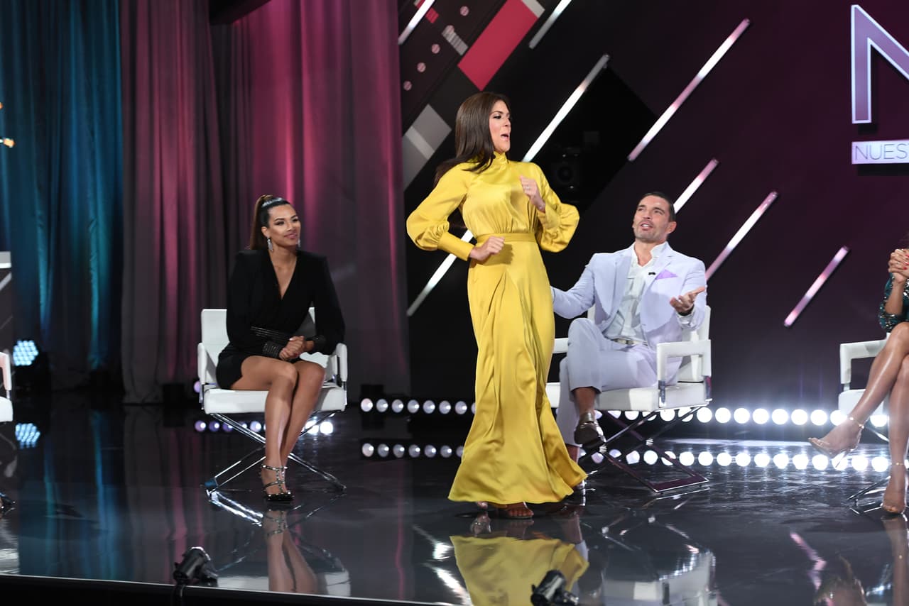 La dominicana llegó con toda la actitud a NBL El Reencuentro.