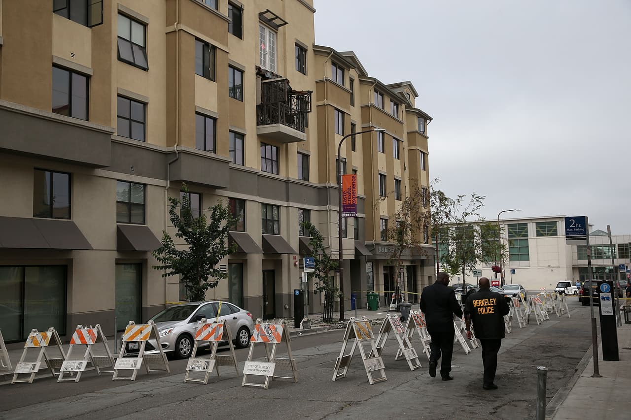 No habrá cargos por colapso de balcón en Berkeley 