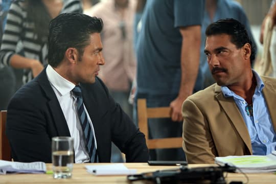 Fernando Colunga y Eduardo Yañez